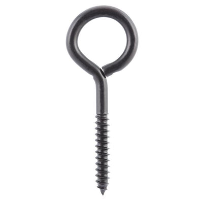 Wright 3/8 in. D X 4-1/2 in. L Black Steel Lag Screw Eye 325 lb