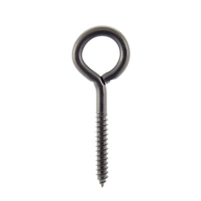 Wright 7/16 in. D X 5-1/4 in. L Black Steel Lag Screw Eye 325 lb