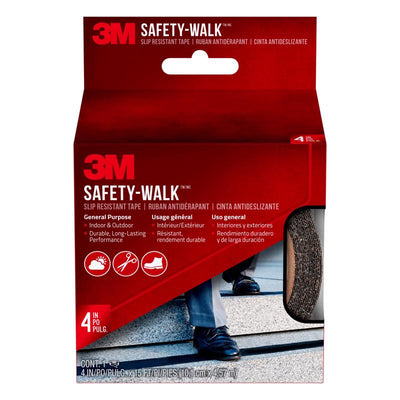 3M Safety-Walk Black Anti-Slip Tape 4 in. W X 15 ft. L