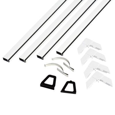 Phifer Wire White Aluminum 5/16 in. W X 48 in. L Screen Frame Kit