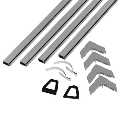 Phifer Wire Mill Gray Aluminum 5/16 in. W X 60 in. L Screen Frame Kit