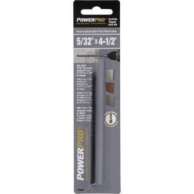 HILLMAN Power Pro 5/32 in. X 4-1/2 in. L Carbon Steel Drill Bit
