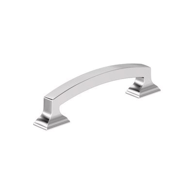 Amerock Incisive Transitional Arch Cabinet Pull 3-3/4 in. Polished Chrome Silver
