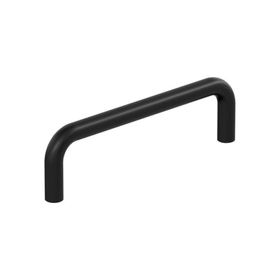 Amerock Contemporary Arch Cabinet Pull 4 in. Matte Black Black