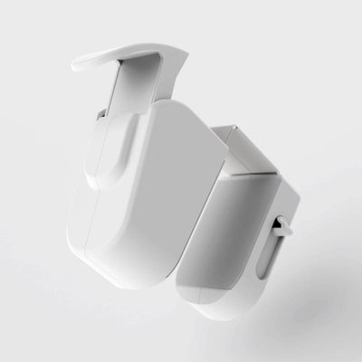 SnapPower HugLock White ABS/TPR Door Lock
