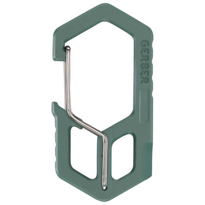 Gerber Metal Green Carabiner