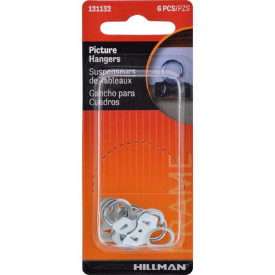 HILLMAN Zinc Silver Picture Pender 6 pc