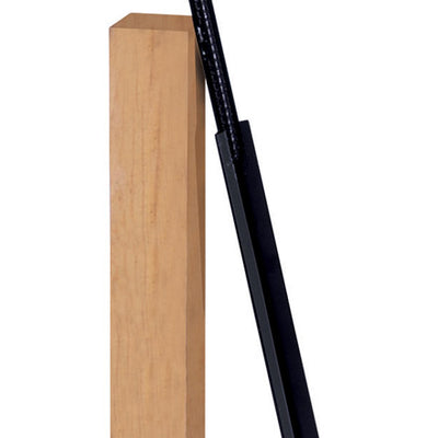 Architectural Mailboxes 23 in. Natural Black Pine Mailbox Post Anchor Kit