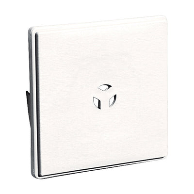 Builders Edge Dutch Lap 6-5/8 in. H X 7 in. W X 7/8 in. L Prefinished White Copolymer Mounting Block