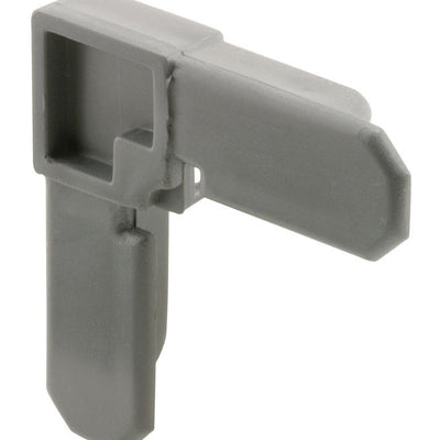 Prime-Line Gray Plastic 5/16 in. W X 3/4 in. L Screen Frame Corner