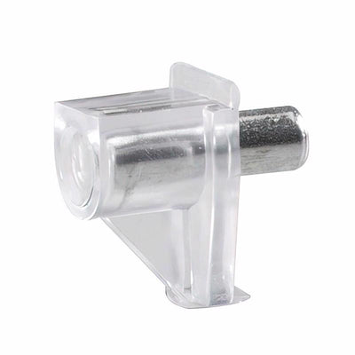 Richelieu Clear Plastic/Steel Shelf Support Peg 5 Ga. 0.8 in. L 10 lb