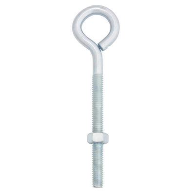 Hampton 5/16 in. X 5 in. L Zinc-Plated Steel Eyebolt Nut Included