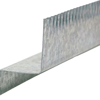 Amerimax .625 in. W X 10 ft. L Galvanized Steel Drip Edges Silver