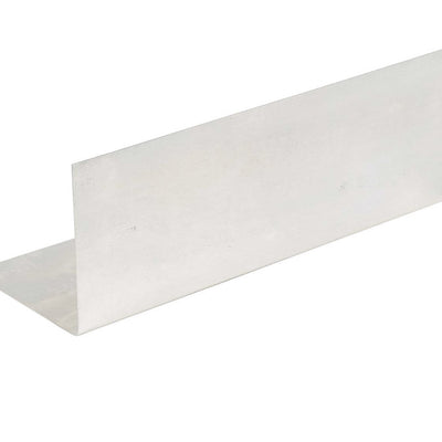 Amerimax 4 in. W X 12 in. L Galvanized Steel Pre-Bent Flashing Shingle Silver