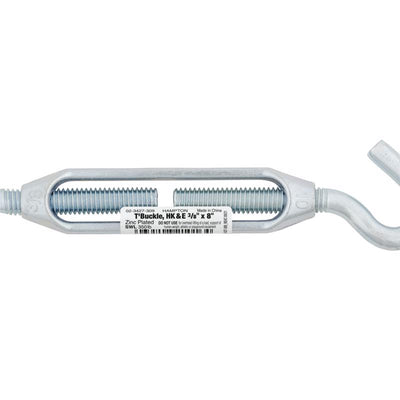 Hampton Zinc-Plated Aluminum/Steel Turnbuckle 350 lb