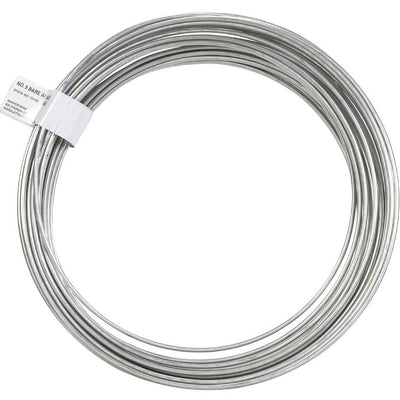 HILLMAN 50 ft. L Aluminum 9 Ga. Clothesline Wire