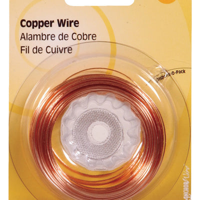 HILLMAN 75 ft. L Copper 22 Ga. Hobby Wire