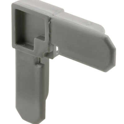 Prime-Line Gray Plastic 7/16 in. W X 3/4 in. L Screen Frame Corner