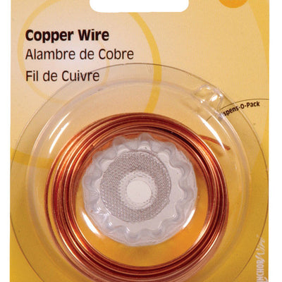 HILLMAN 25 ft. L Copper 16 Ga. Hobby Wire