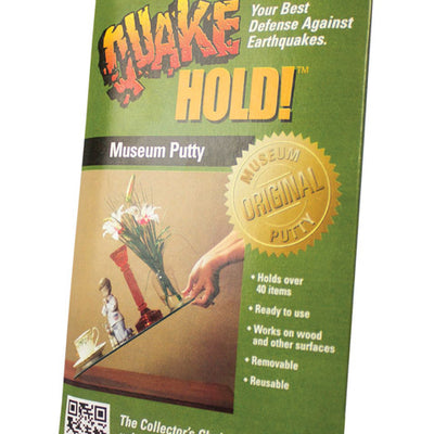 Quake Hold Ready America Matte Cream/Neutral Removable Museum Putty 1 lb