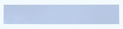Tell 6 in. H X 34 in. L Satin Aluminum Kickplate