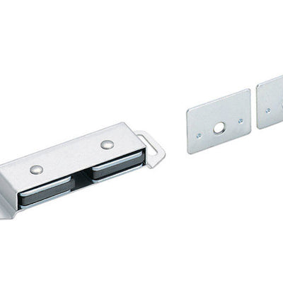 Amerock 1/2 in. H X 3.5 in. W X 1 in. D Aluminum Magnetic Catch