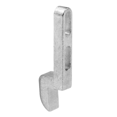 Prime-Line Zinc-Plated Silver Cast Metal Latch Strike