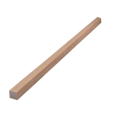 Alexandria Moulding Square Hardwood Dowel 5/8 in. D X 36 in. L Gray