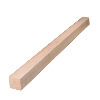 Alexandria Moulding Square Hardwood Dowel 1 in. D X 36 in. L Natural