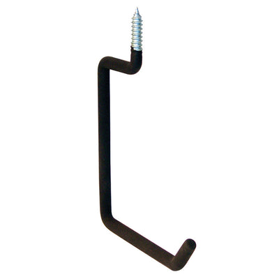 Crawford 7.5 in. L Vinyl Coated Black Steel Large Overhead Hanger Utility Hanger 50 lb. cap.