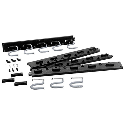 Crawford 64 in. L Black Plastic Smart Storage Rack Rack 50 lb. cap.