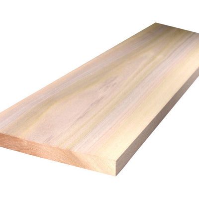 Alexandria Moulding 1 in. X 8 in. W X 4 ft. L Poplar Board S4S Grade