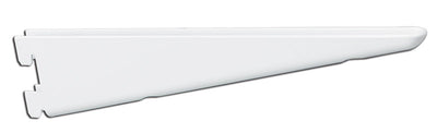Knape & Vogt White Steel Bracket 16 Ga. 14-1/2 in. L 450 lb