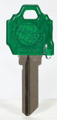 Giant Concepts LLC Keylights Green Head House Key Blank w/Flashlight SC1/1510 Single For Schlage/Bal