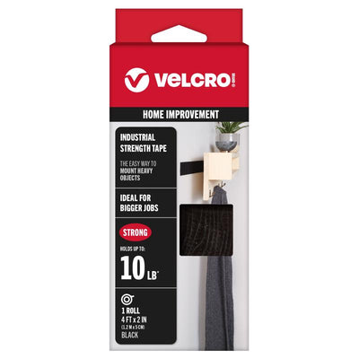 VELCRO Brand Industrial Strength Medium Nylon Hook and Loop Fastener 48 in. L