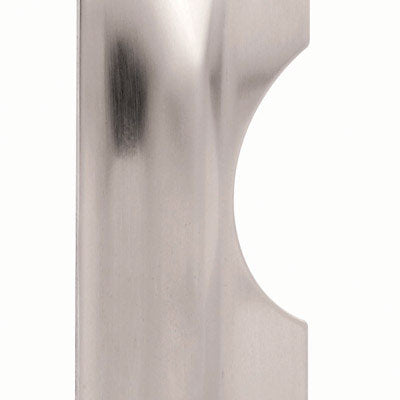Prime-Line 3 in. H X 7 in. L Brushed Stainless Steel Steel Latch Guard