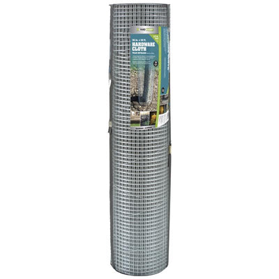 Garden Craft 36 in. H X 50 ft. L Galvanized Steel Hardware Cloth 1/2 in.