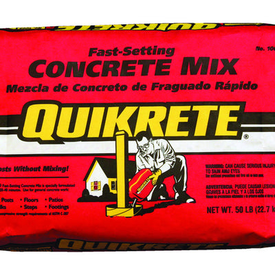 Quikrete Fast Setting Concrete Mix 50 lb Gray
