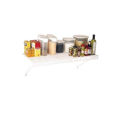 Rubbermaid 36 in. H X 16 in. W X 36 in. L Steel Mesh Shelf