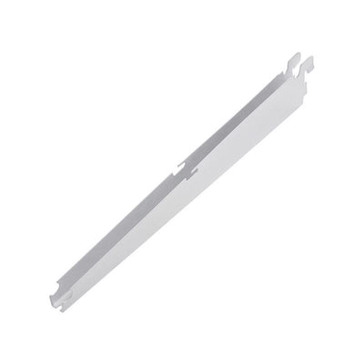 Rubbermaid 2 in. H X .7 in. W X 12 in. L Steel Shelf Bracket