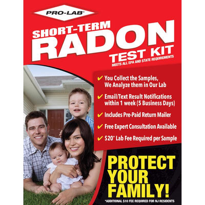 Pro-Lab Radon Gas Test Kit