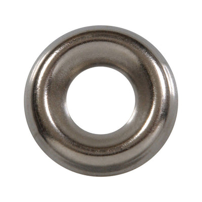 HILLMAN Nickel-Plated Steel .164 in. Countersunk Finish Washer 100 pk