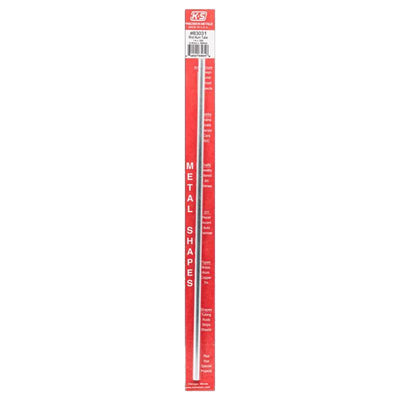 K&S 1/4 in. D X 12 in. L Round Aluminum Tube