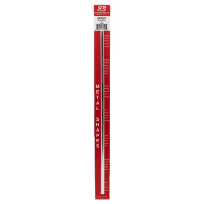 K&S 12 in. L X 1/4 in. D Aluminum Rod