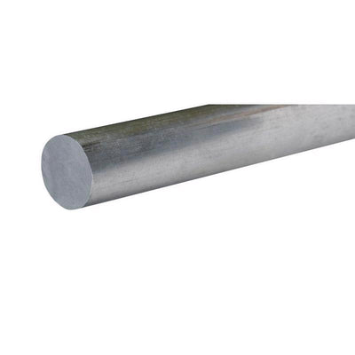 K&S 12 in. L X 0.5 in. D Aluminum Rod