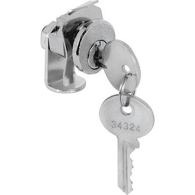 Prime-Line Brushed Nickel Steel Clockwise Mailbox Lock For Dura-Steel 2