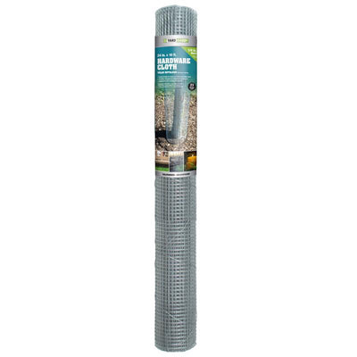 Garden Craft 24 in. H X 10 ft. L Galvanized Steel Hardware Cloth 1/4 in.