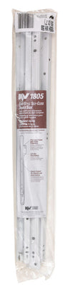 Knape & Vogt 22 in. L Steel Self Close Drawer Slide 2 pk