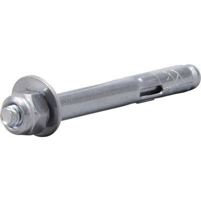 HILLMAN 1/4 in. D X 2-1/4 in. L Steel Hex Head Sleeve Anchors 40 pc
