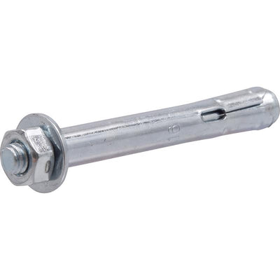HILLMAN 5/16 in. D X 2-1/2 in. L Steel Hex Head Sleeve Anchors 35 pc